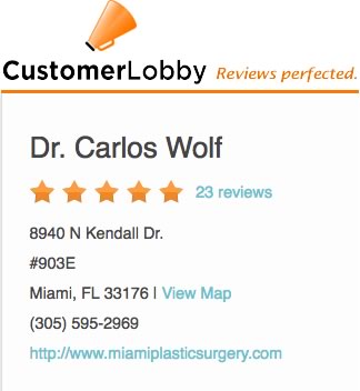Dr. Carlos Wolf Reviews - Customer Lobby